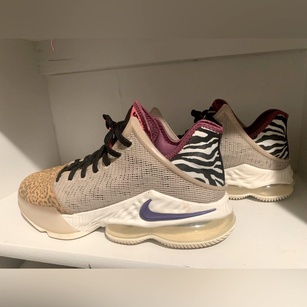 Nike Lebron XIX low Safari - Men’s size 10.5